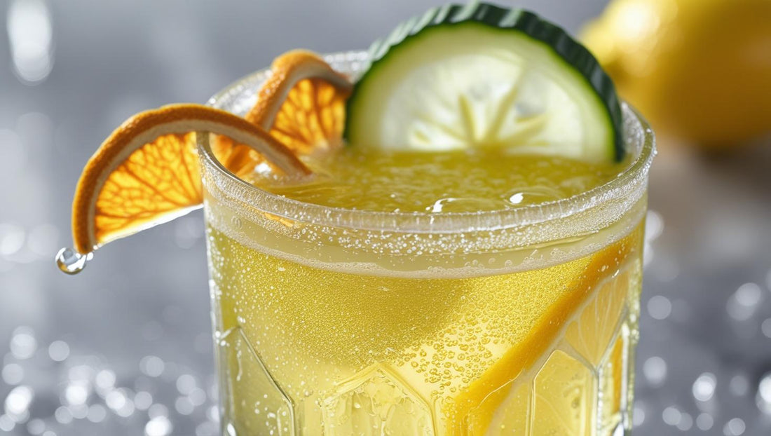 Miss Lemonchilla — A Sparkling Lemon Cocktail for Spring Days