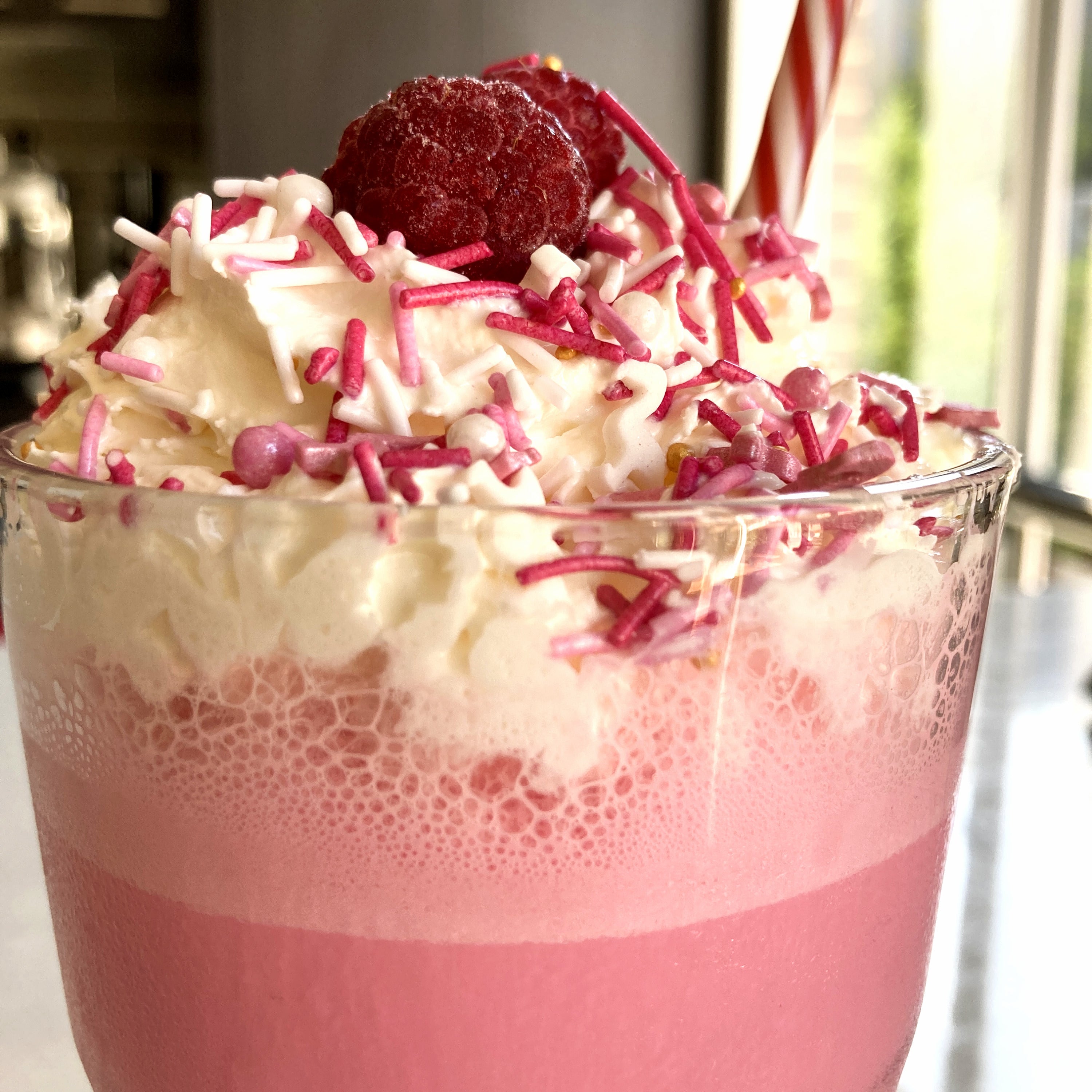 Raspberry Milkshake