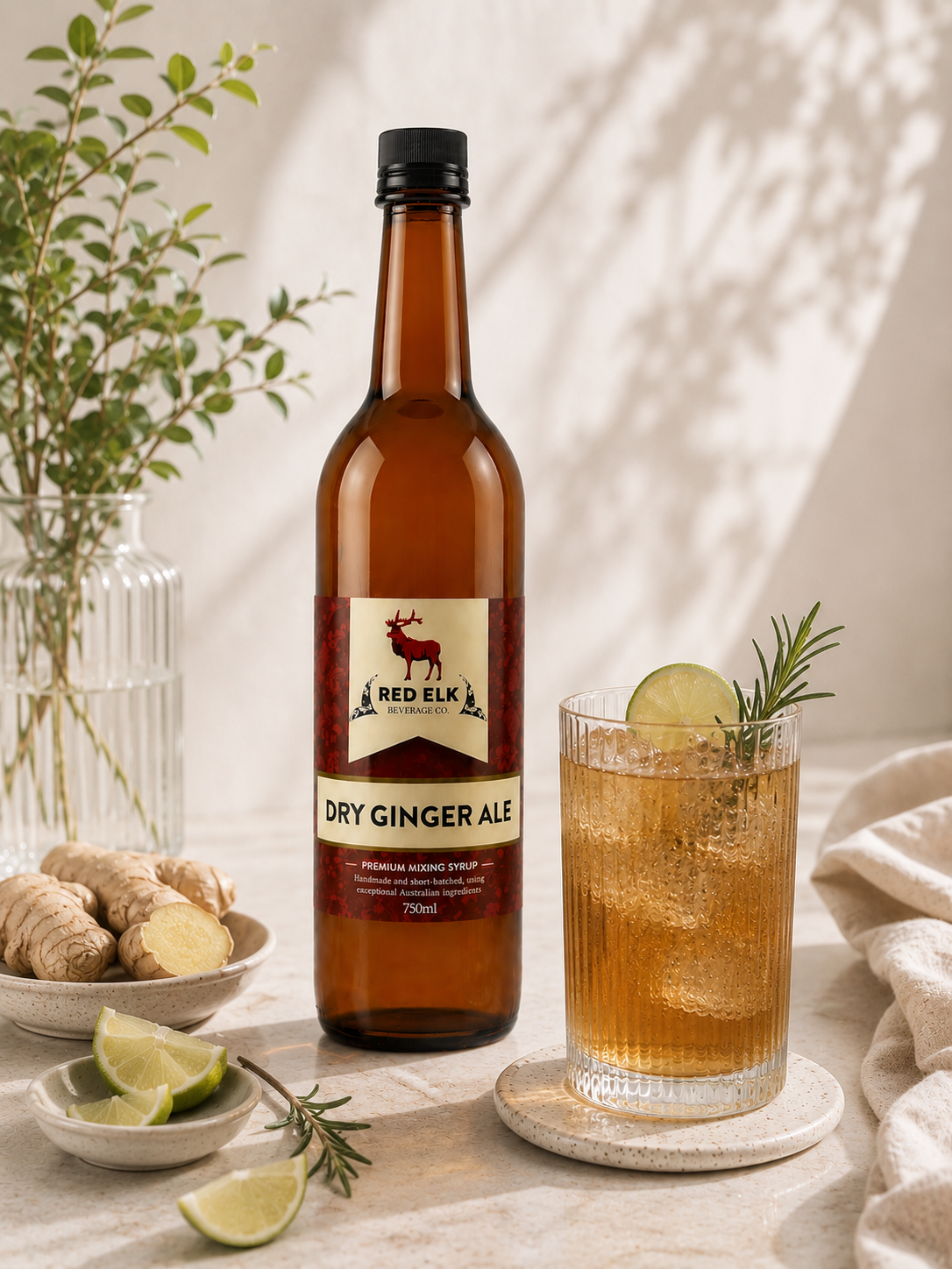 Dry Ginger Ale Mixing Syrup